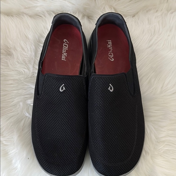 OluKai Other - OluKai Nohea Mesh Dark Brown Casual Slip On Shoes Men’s Sz 14